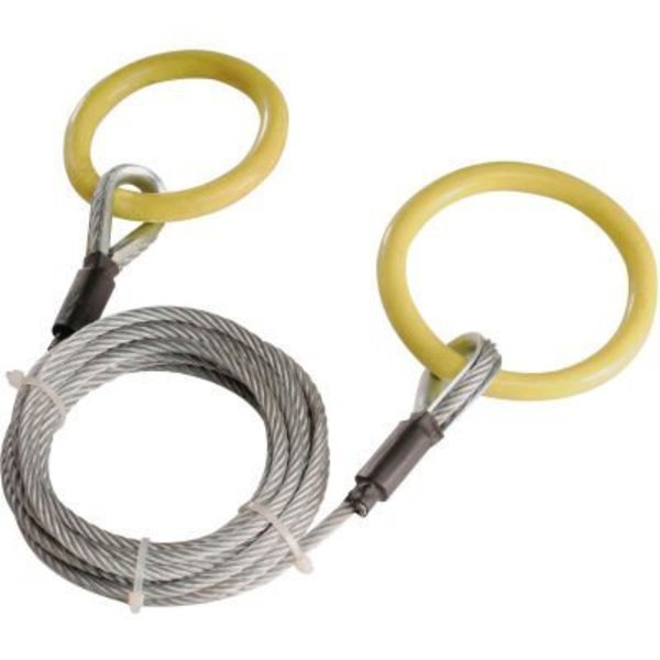 Timber Tuff Tools - Bac Industries Inc. Timber Tuff„¢ Steel Log Choker Cable with 2 Tow Rings TMW-38 - 1500 Lb. Pulling Capacity TMW-38